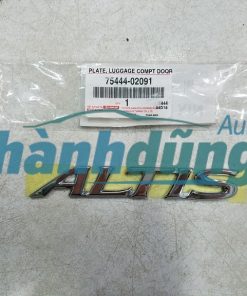 LÔ GÔ CHỮ NỔI TOYOTA ALTIS