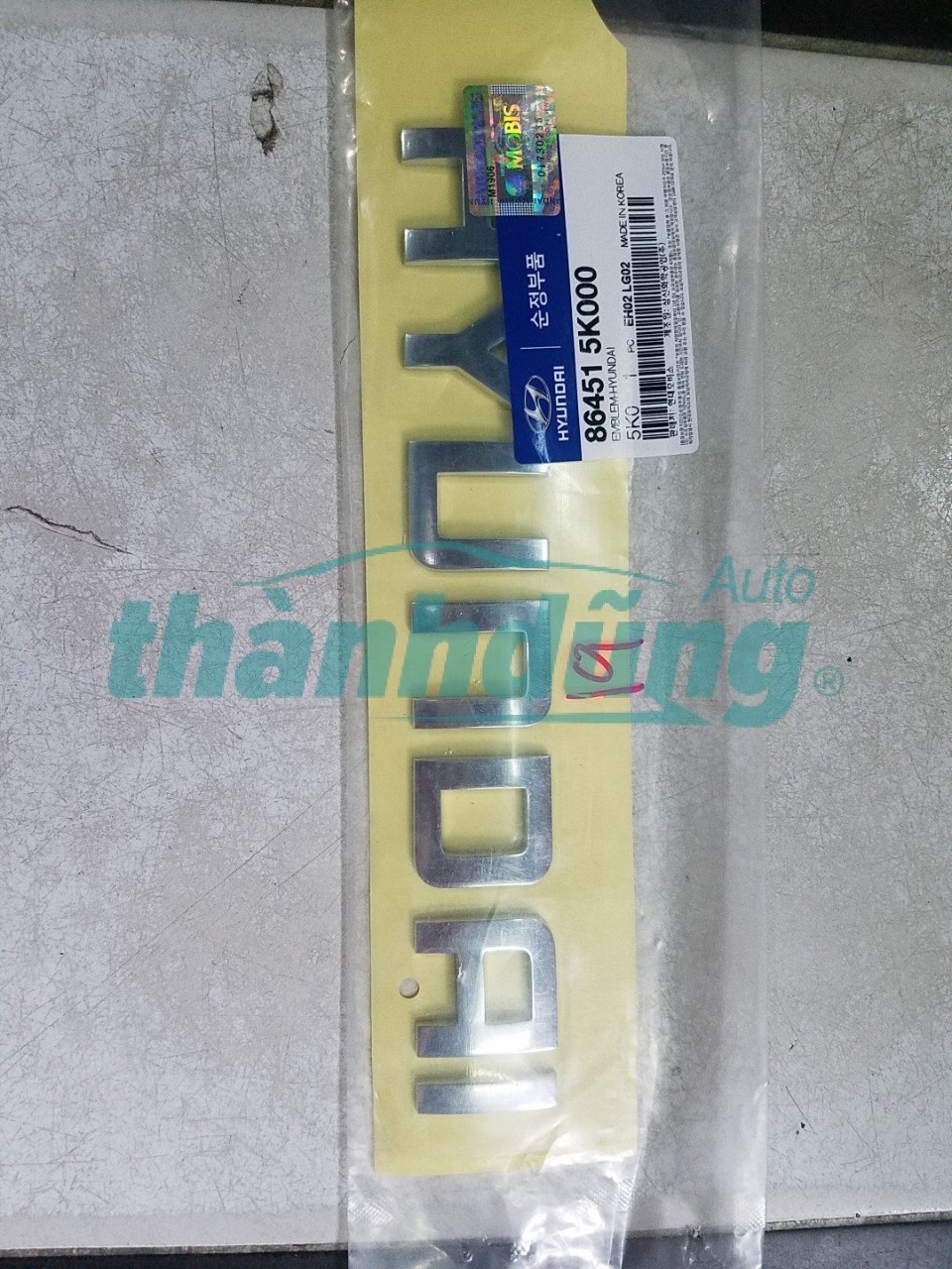 LÔ GÔ CHỮ NỔI HYUNDAI HD65, HD72, HD78