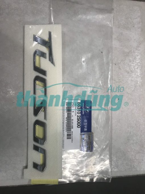 LÔ GÔ CHỮ NỔI HYUNDAI TUCSON 863102S000