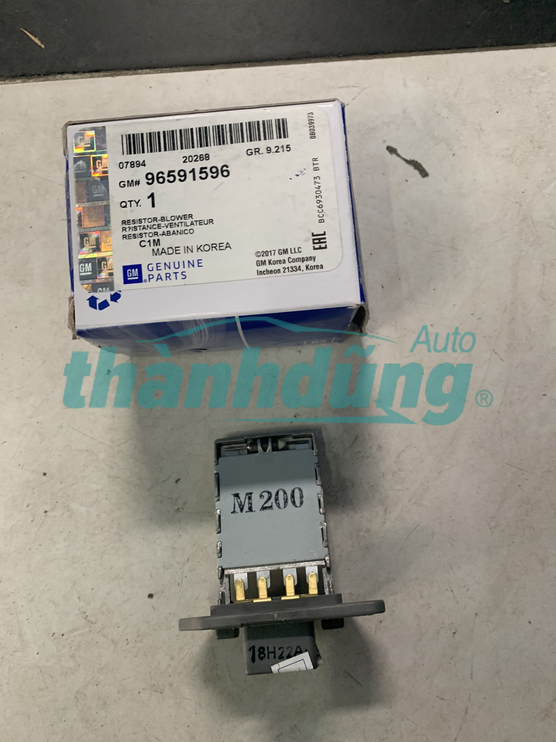 TRỞ QUẠT ĐIỀU HÒA DAEWOO MATIZ