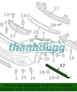 ỐP MẠ CẢN TRƯỚC XE FORD RANGER