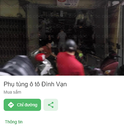 Phụ tùng ô tô Đình Vạn
