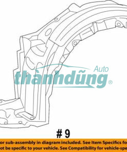 CHẮN BÙN LÒNG DÈ TRƯỚC KIA SORENTO 2012