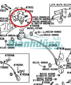 VAN CHIA DẦU THẮNG SAU NISSAN NAVARA NP300