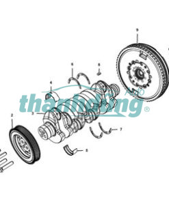 PULY TRỤC CƠ SSANGYONG REXTON