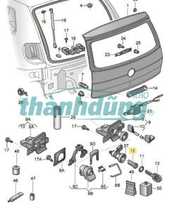 TY CHỐNG CỐP HẬU BMW 325I