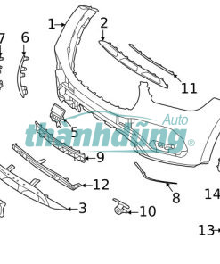 lưới cản trước, hướng gió két nước
