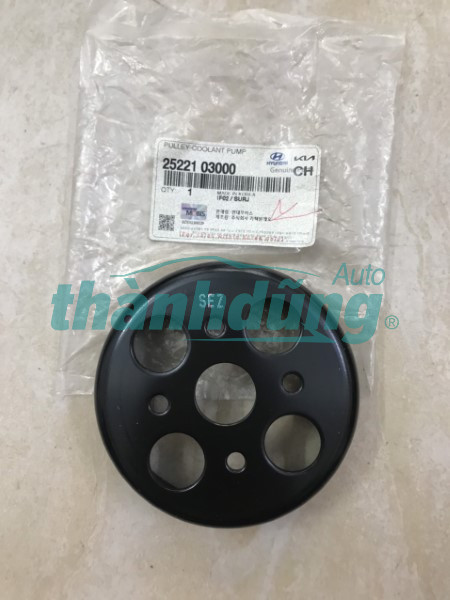 BULY BƠM NƯỚC KIA RIO 2011-2016 | 252210300