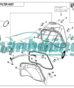 LỌC GIÓ ĐIỀU HÒA MERCEDES G63 AMG | A2058350147