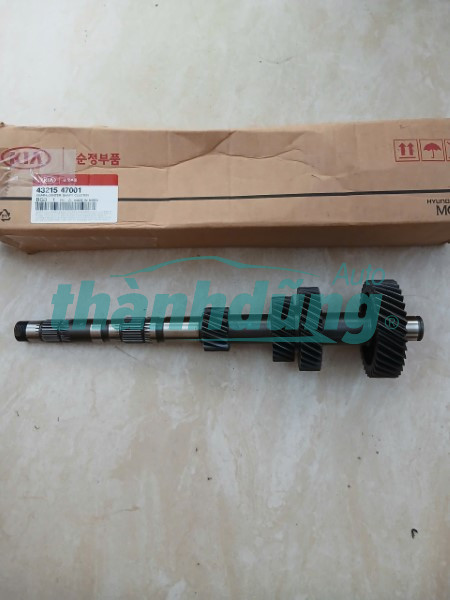 TRỤC BÁNH RĂNG HỘP SỐ HYUNDAI PORTER 2 2004-2012 | 4321547001