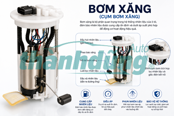 Cách Kiểm Tra Bơm Xăng Ô Tô Tại Nhà – Hướng Dẫn Chi Tiết Từ A–Z